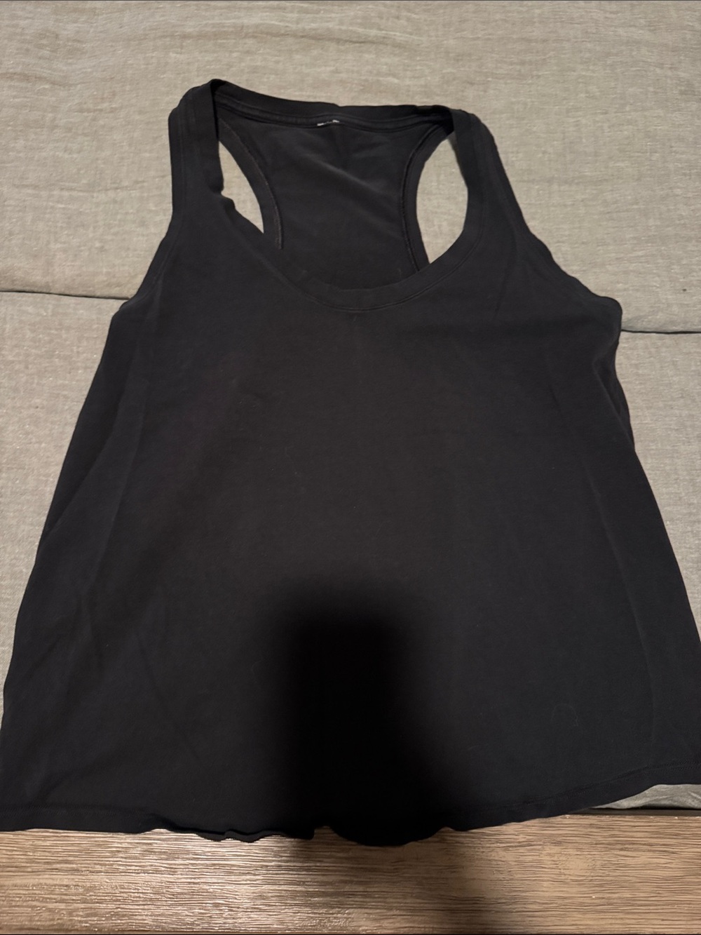 lululemon athletica Black Racerback Tank Classic Jersey Tank